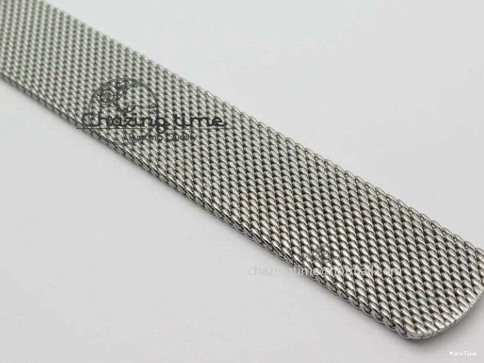 MIROTIME 1231 Portofino SCHAFFHAUSEN SS MKF 1:1 Best Edition Silver Dial Diamond On Mesh Bracelet A Lightweight 7339